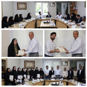 رئاسة معهد رويان تكرّم أعضاء مجلس إدارة نادي الطلاب السابقين