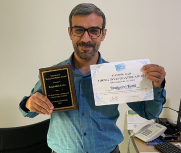 Dr Rouhollah Fathi Wins 2022 Dayong Gao Young Investigator Award