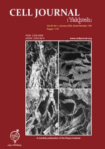 The current issue of the Cell Journal (Yakhteh) (Volume 25, Issue 1, January 2023), was published