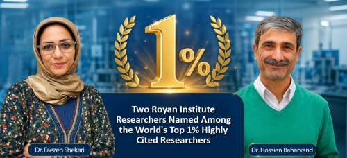 Two Royan Institute Researchers Named Among the World's Top 1 Percent Highly Cited Researchers