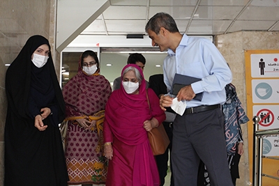 بازدید وزیر بهداشت ایالت سند پاکستان از رویان